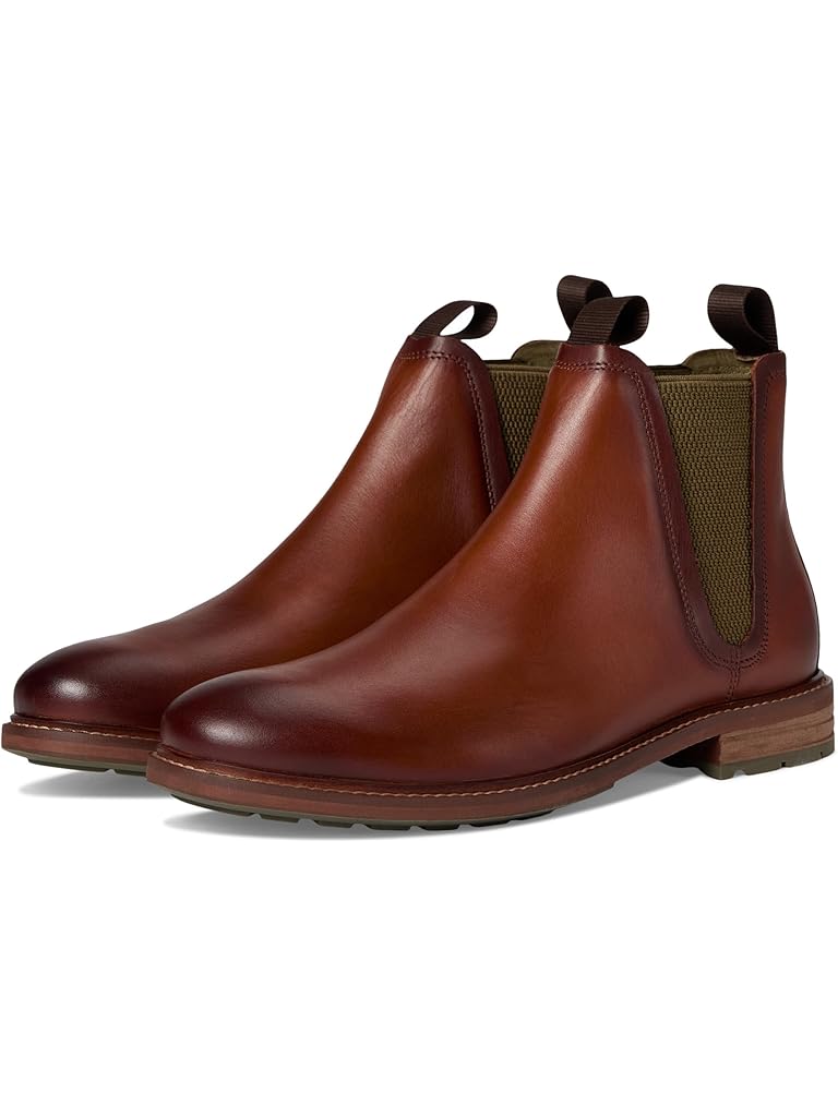 Tan Stacy Adams Isaacson Chelsea Boots