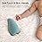 Momcozy Warming Lactation Massager 2-in-1, Soft Breast Massager for Breastfeeding, Heat + Vibration Adjustable for Clogged Ducts, Improve Milk Flow, Blue-Green