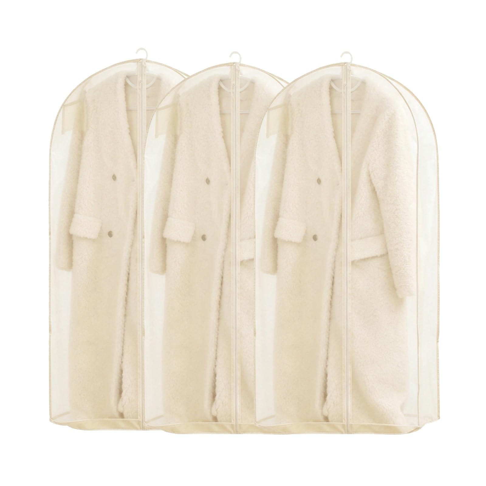 Paquete de 3 Fundas Ropa Armario Colgar y Porta Trajes