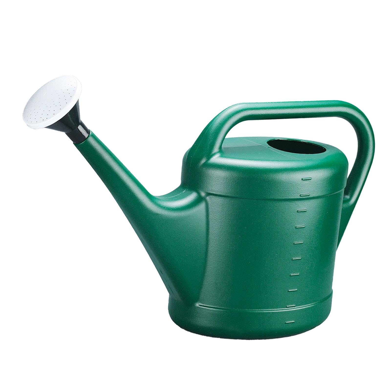 Arrosoir Doté de Bec Long Buse Amovible Poignée Confortable Fabrication PP Résistante pour Arrosage de Fleurs Légumes Plantes D'Intérieur et Extérieur, 10l