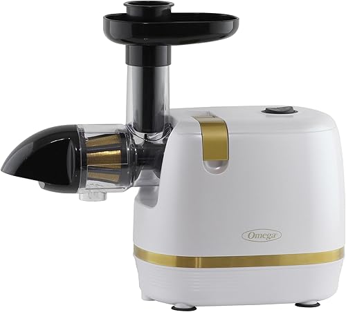 Miniatura 7 de Omega H3000RWH13 Exprimidor de prensa en frío 365 Extractor de masticación lenta crea deliciosas frutas vegetales y verde frondoso alto rendimiento