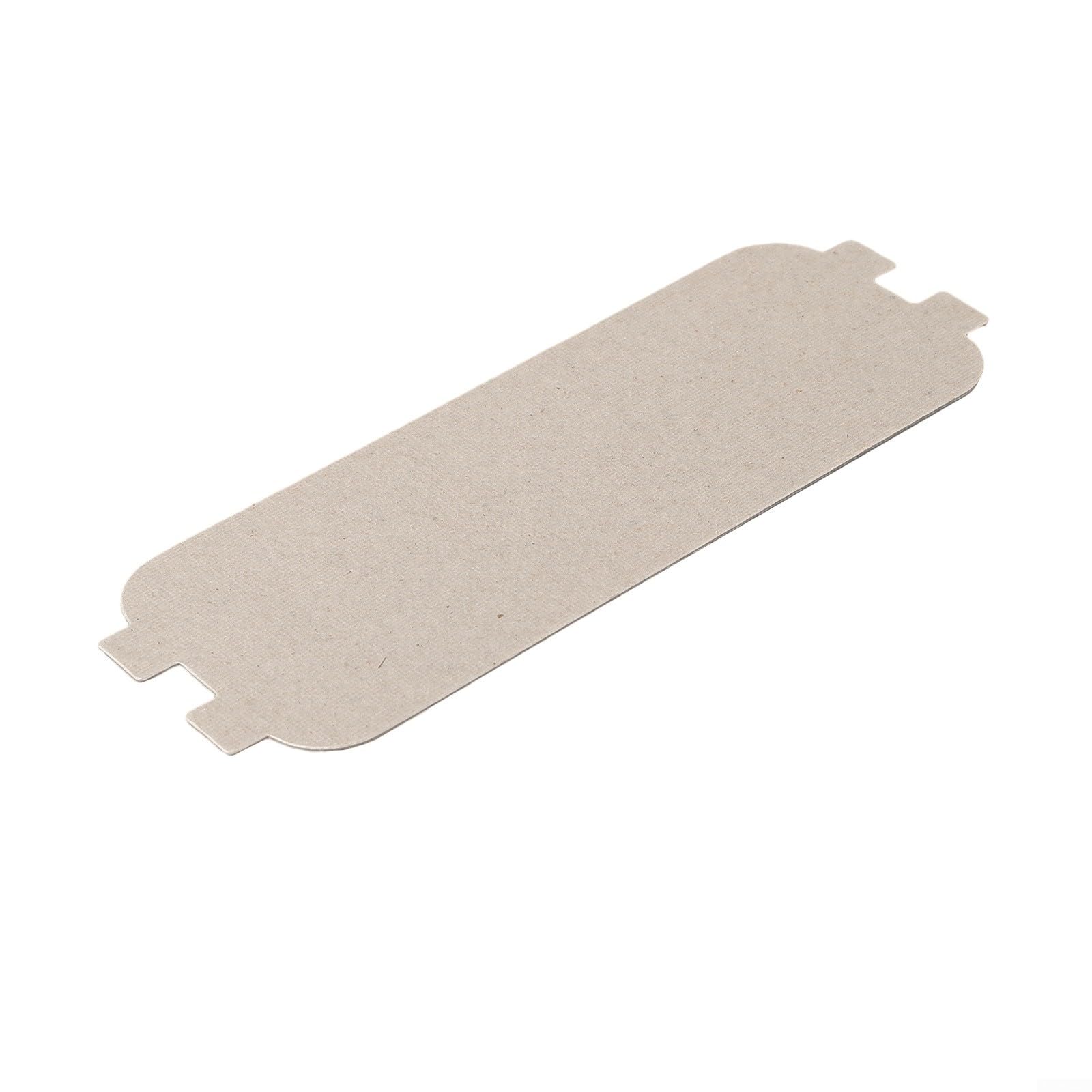 Placa de mica para horno microondas para Galanz, chapa de mica, guía de ondas, cubierta (12,6 x 4,6 cm)