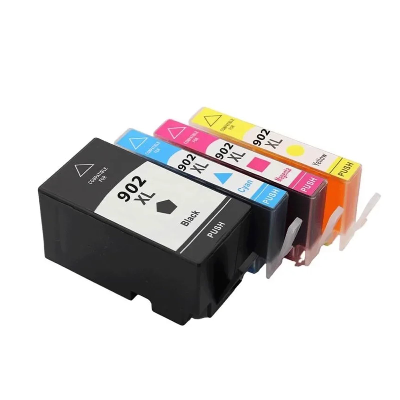 Cartucce d'inchiostro 902XL compatibili for HP OfficeJet Pro 6950 6951 | 6954 6958 6960 6962 6968 6970 6975 6978 6979 6860, capacità XL, fornitura inchiostro(5set)