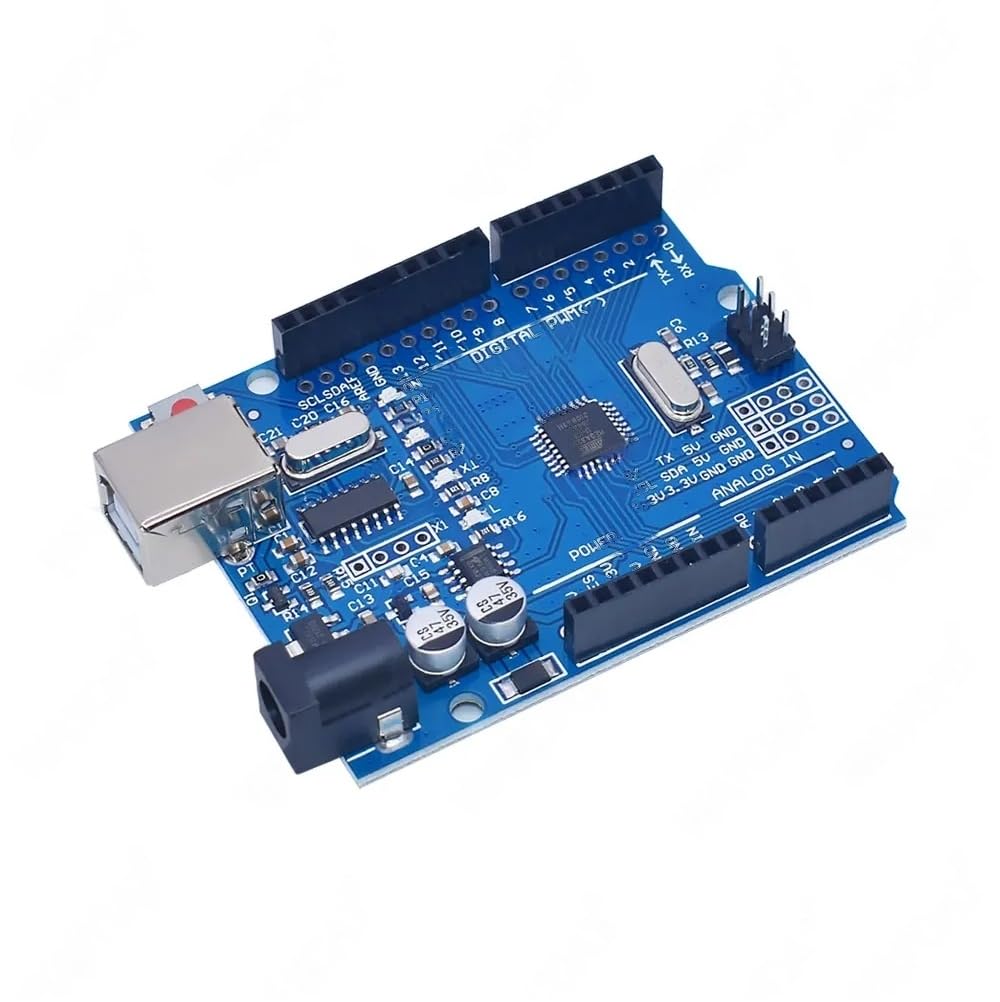 Kit Electronica de Iniciación para Arduino UNO R3, Kit de Bricolaje Electronica, UNO R3 Placa de Desarrollo de Prototipos