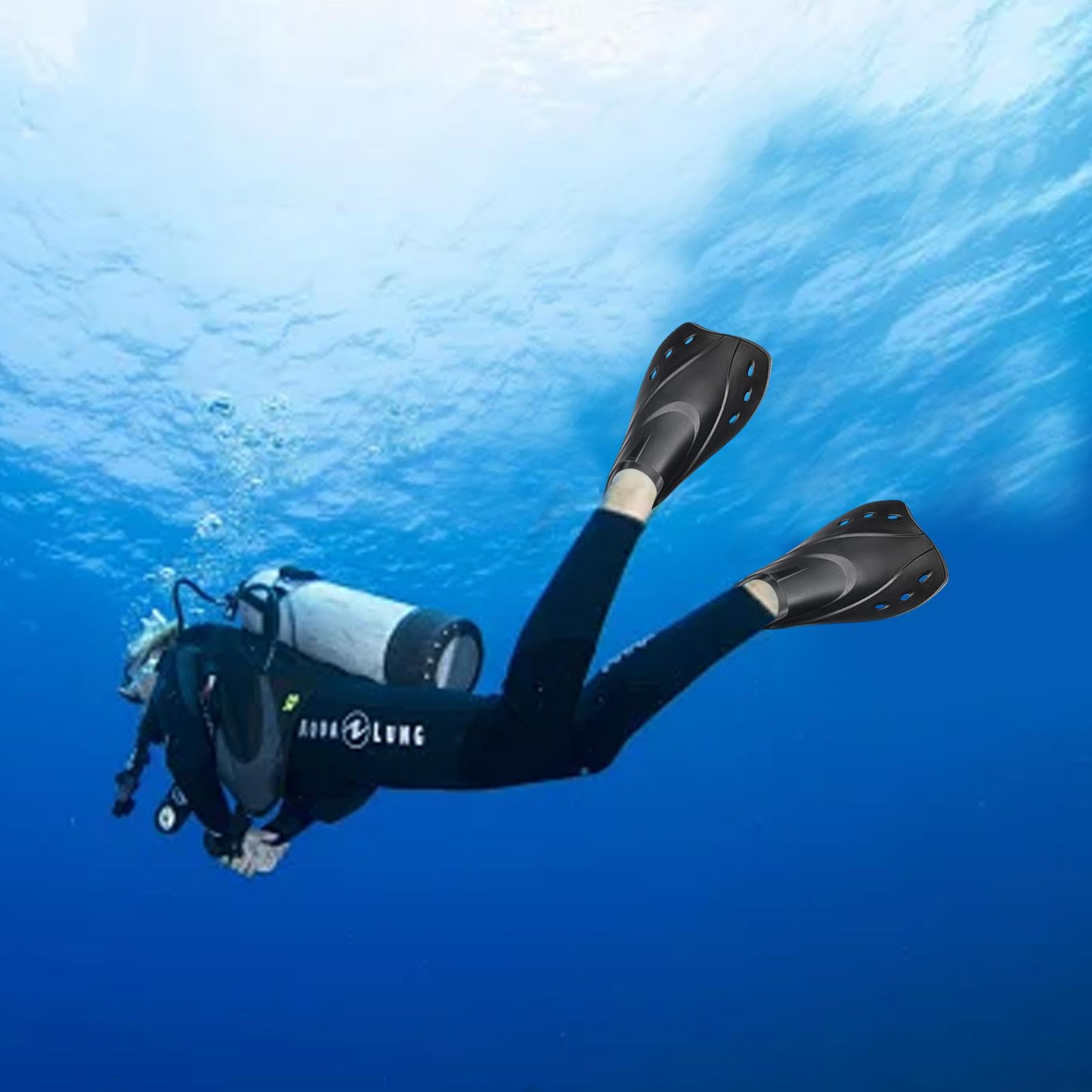 Sport Aquatique,Palmes De Plongée Sous-marine Et Natation Professionnelles,courtes En Silicone