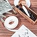 GORGECRAFT 118 Inches Double Sided Leather Strip Straps 0.8 inch Wide Flat Cord DIY Leather Strap String for Making Bag Strap Crafts Leather Belt Furniture Handles(Black)