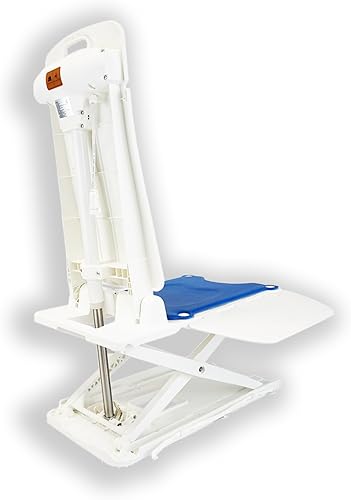 Miniatura 8 de Elevador de baño puente  Silla de ducha de baño médica adaptativa silenciosa eléctrica y bañera para personas mayores, ancianos