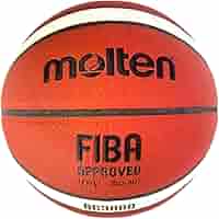 molten B7C バスケットボール FIBA Amazon.com : Molten Leather Basketball, Orange/Tan