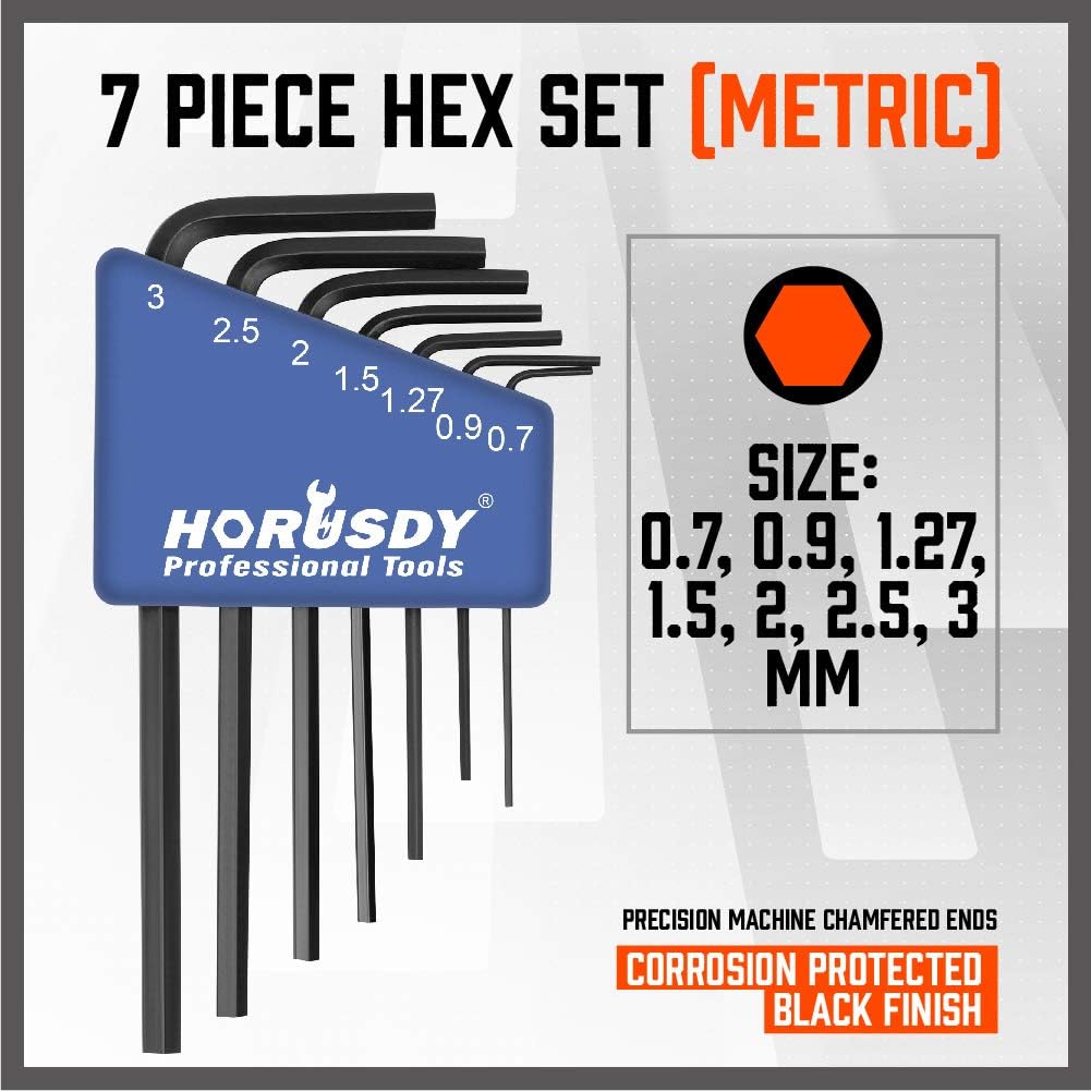 36 Pieces Ultimate Allen Wrench Set & 22 Piece Mini Hex Key Allen Wrench Set