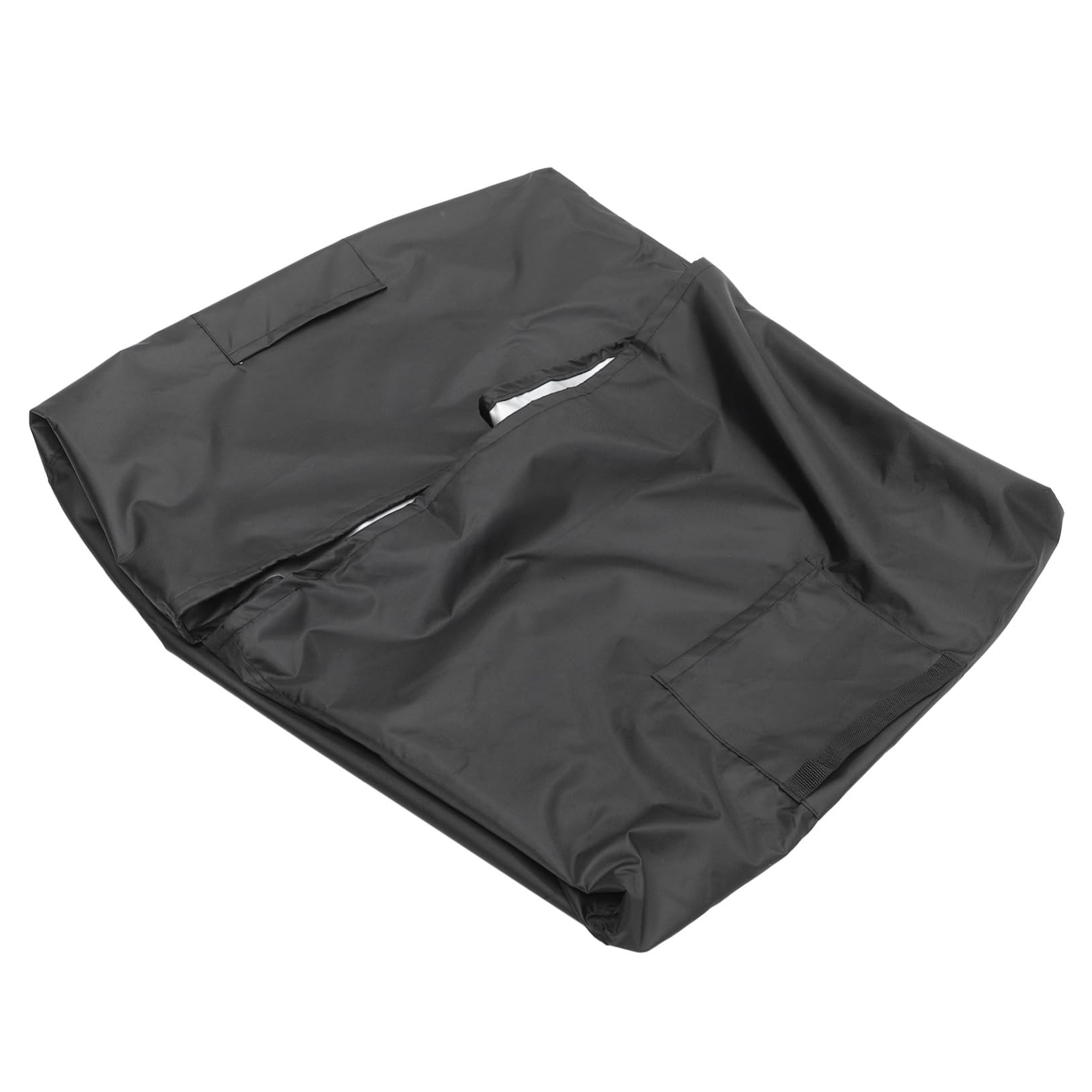 Copertura per Barbecue Nero Oxford Resistente All'acqua e Strappi, Telo Protettivo per Barbecue per Campeggio e Uso Domestico