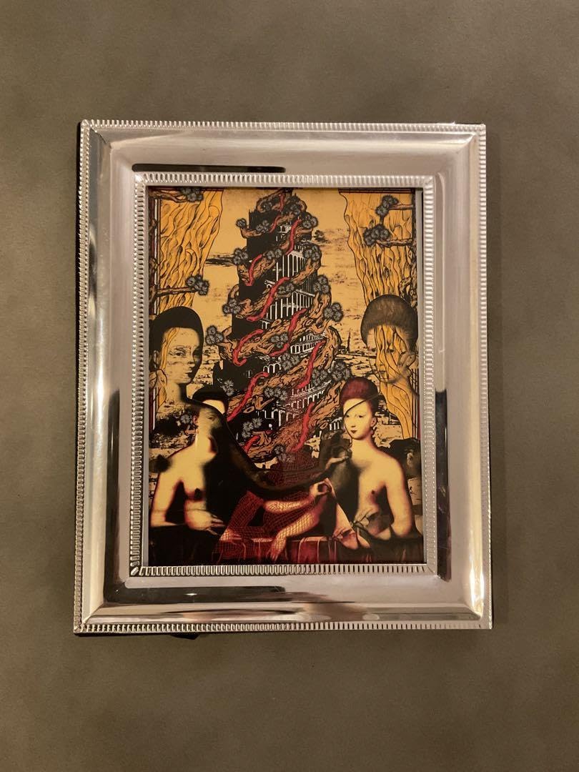 Amazon.co.jp: 額装済み田名網敬一 アート インテリア ポスター