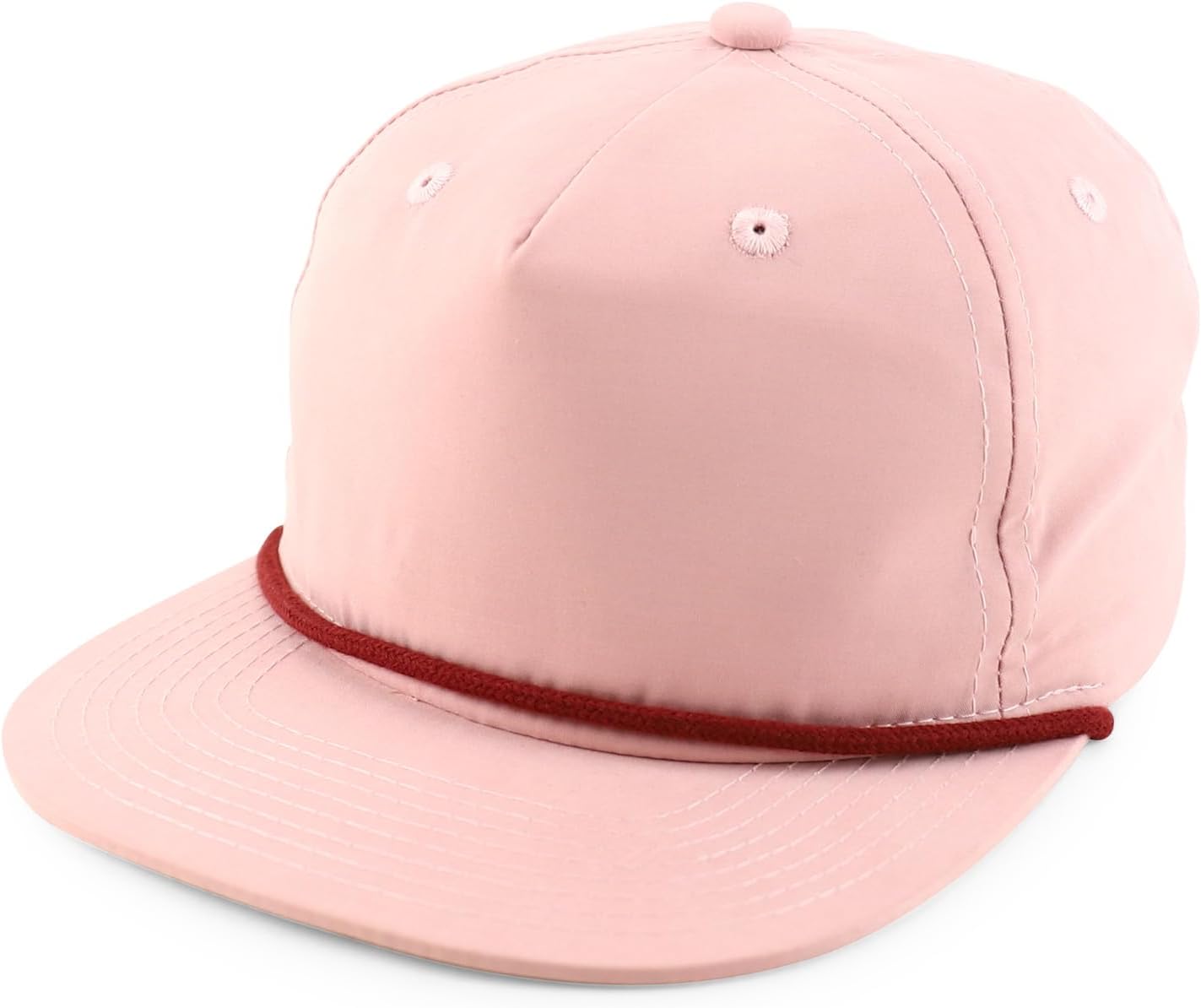 Armycrew UPF 50+ Water Repellent Classic Golf Ball Cap with Braided Rope