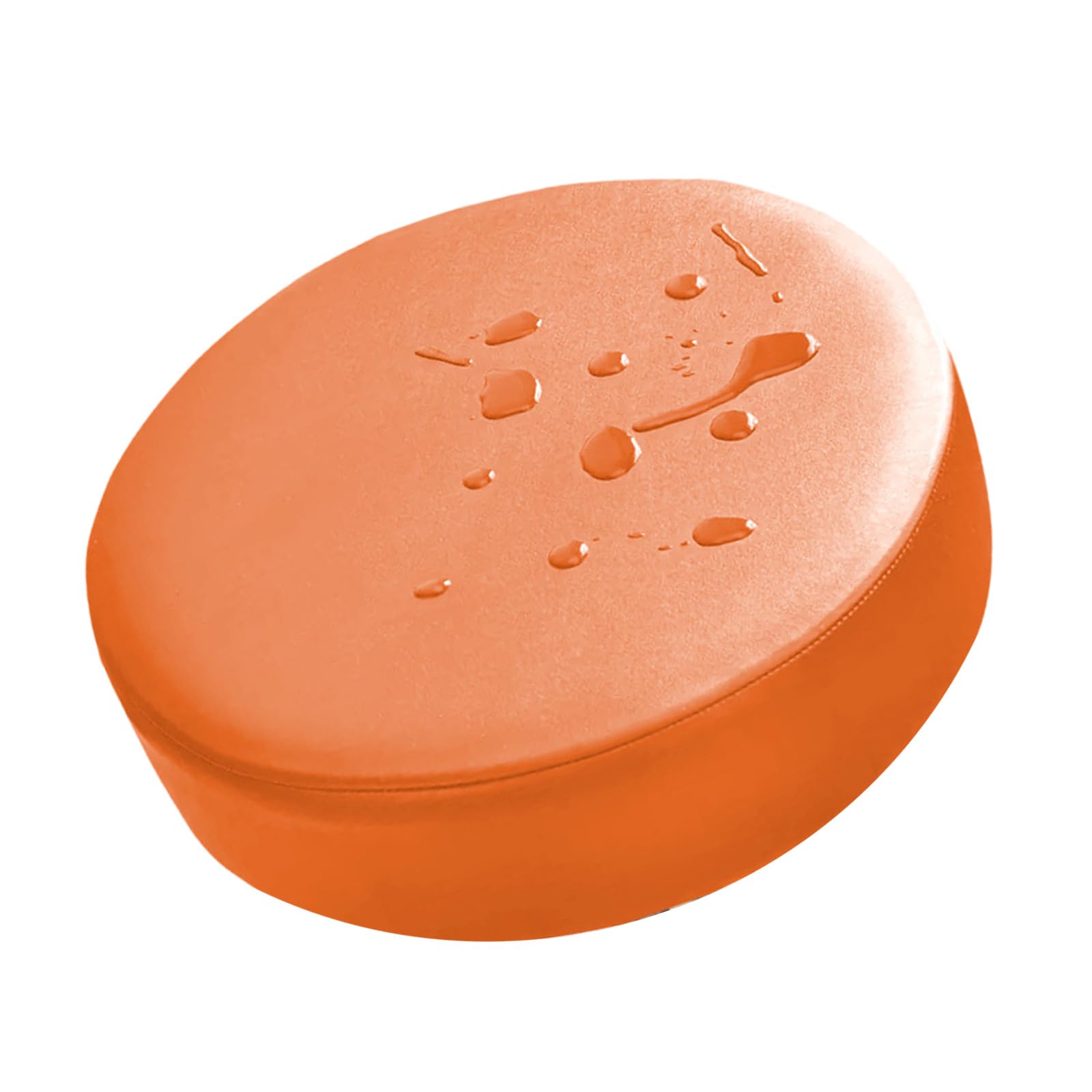 Elnwnnkc Leather Stool Slipcover Water-Resistant Design, Elastic Chair Seat Protector for Round Household Stools Elastic Fit Chair Slipcover
