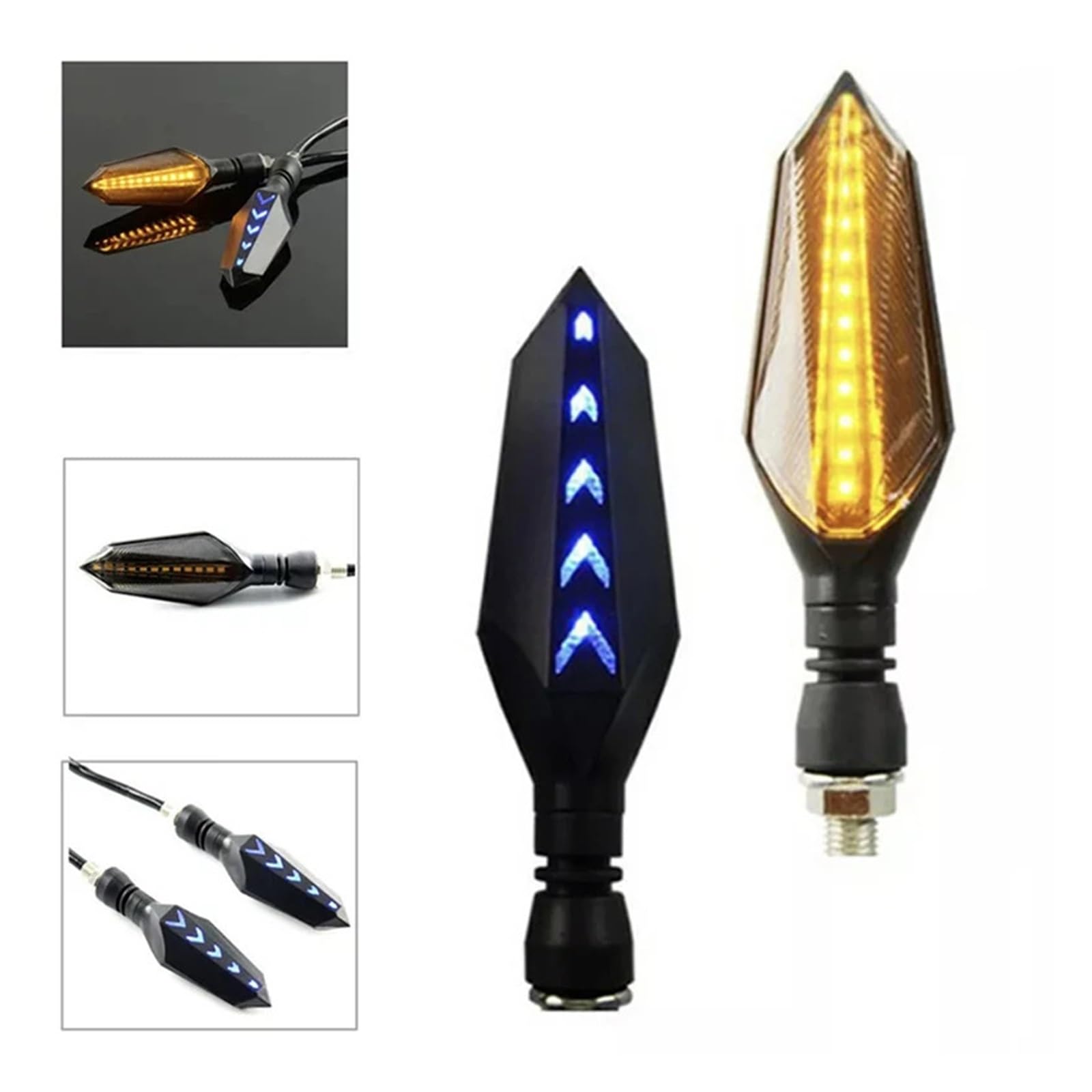 Lámpara de Marcha LED señal Motocicleta Giro luz señal