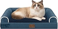 Vista 113 de Cama grande para perros ortopédica lavable: camas con almohada XL para perros grandes, sofá de espuma viscoelástica, impermeable, funda extraíble