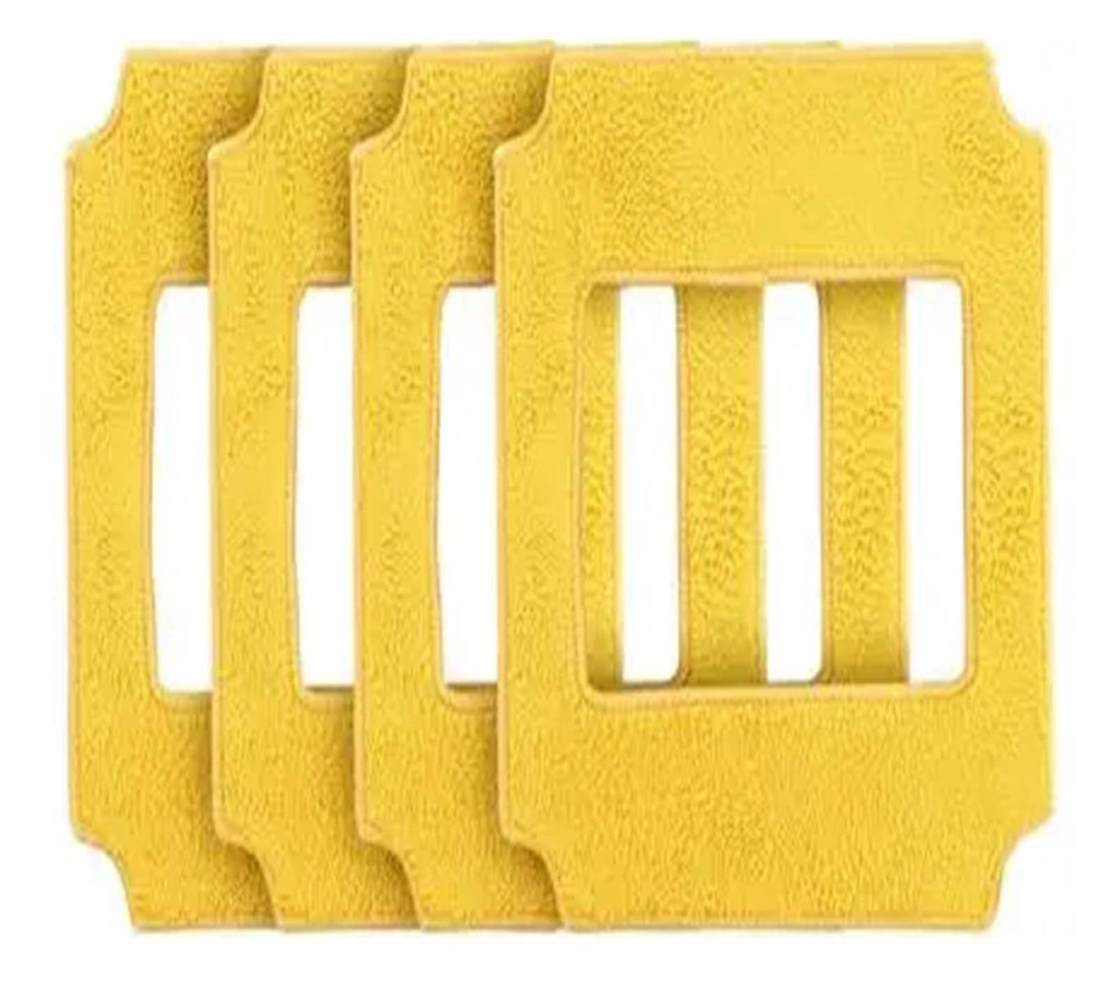 4 Trapeadores Amarillos Win660 RL880 RL1188 Mopa de repuesto para robot limpiacristales