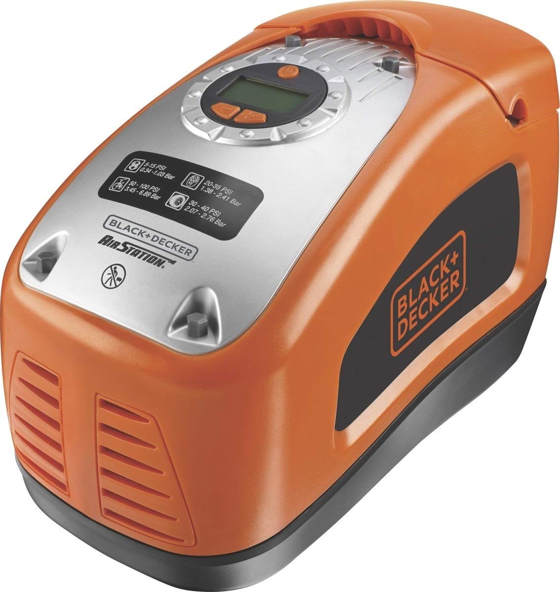 BLACK+DECKER Compresseur programmable 12 V/ 220V 11 Bars