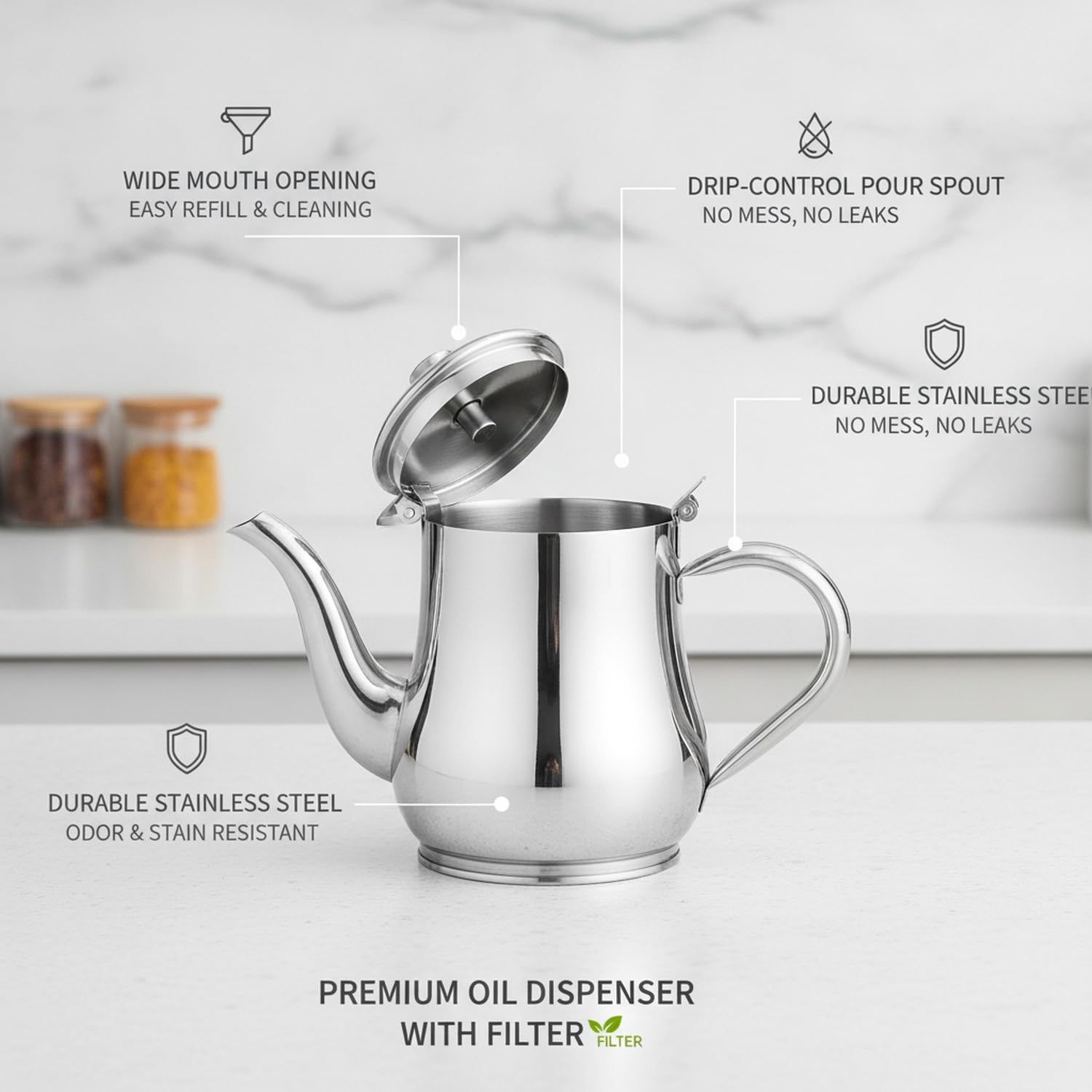 Dispenser per Olio