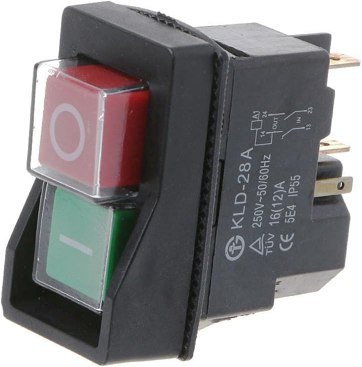 KLD-28A Waterproof Magnetic Switch Explosion-proof Push button Switches 220V IP55