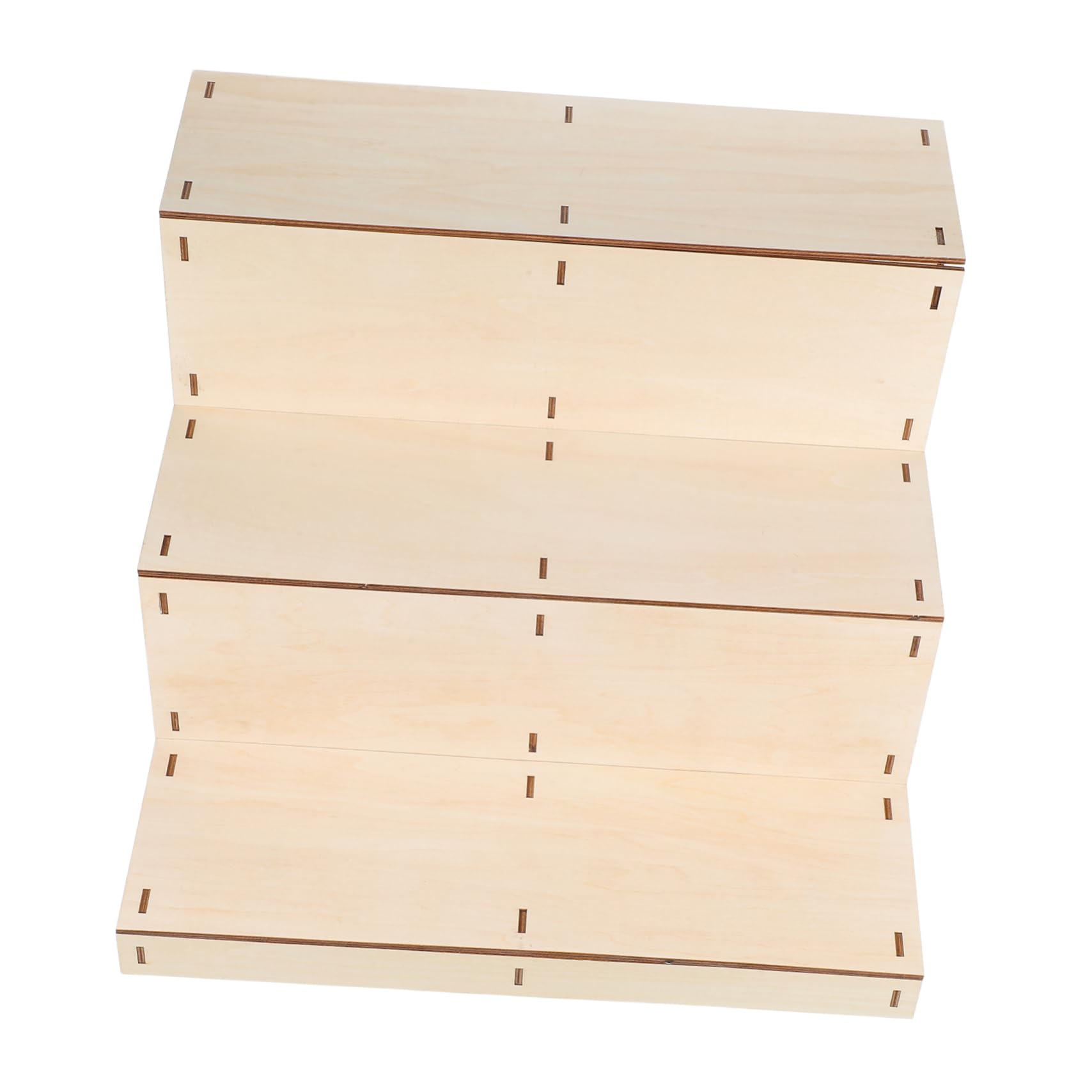 Mehrstufiger Holz Präsentationsständer, Rustikal, für Parfüm und Blumen