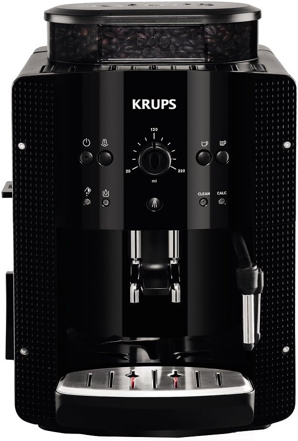 Krups Espresseria EA8108 Automatic Bean to Cup Coffee Machine, Black