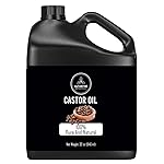 Naturevibe Botanicals Castor Oil 32 Ounces | 100% Pure and Natural | Great for Skin Care and Hair Care | Hexane Free Unrefined Oil for Enhanced Eyebrows and Eyelashes 32 Fl Oz | 946ml