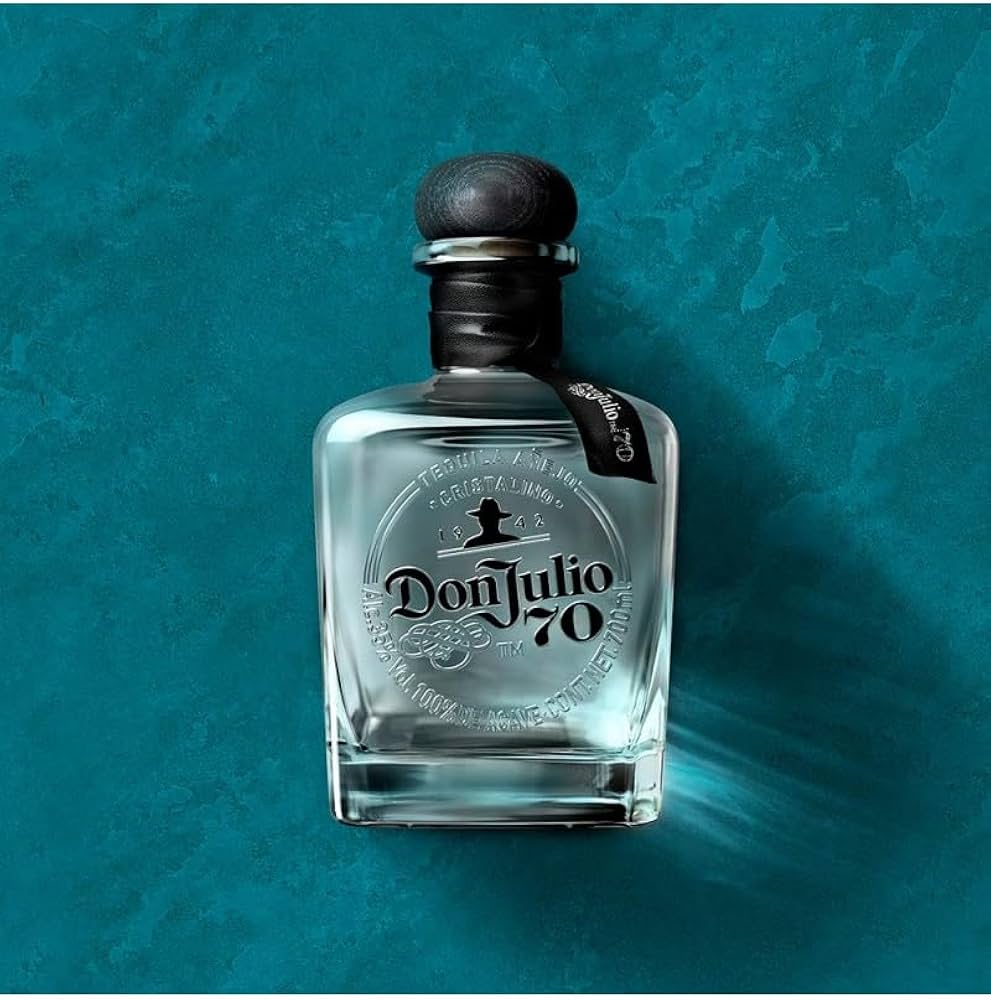 DON JULIO 70 Tequila Añejo Cristalino, 700 ml : Amazon.es