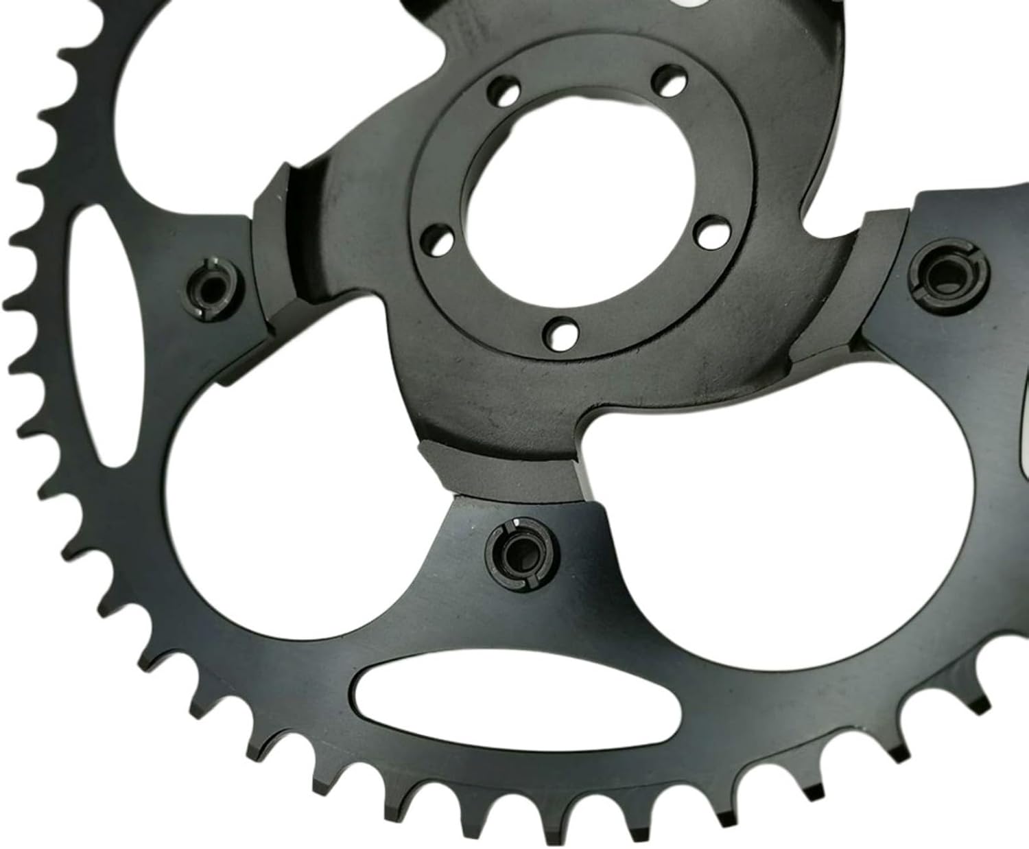 for Bafang BBSHD 130BCD Chainring Spider Chain Ring Adapter eBike Motor Kits 39T-50T/52T/54T/56T/60T Chain Wheel Sprocket Crank