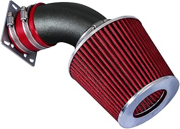 Red Air Intake Kit+Filter Compatible with 98-01 Ford Ranger Mazda B3000 3.0L V6 Ram