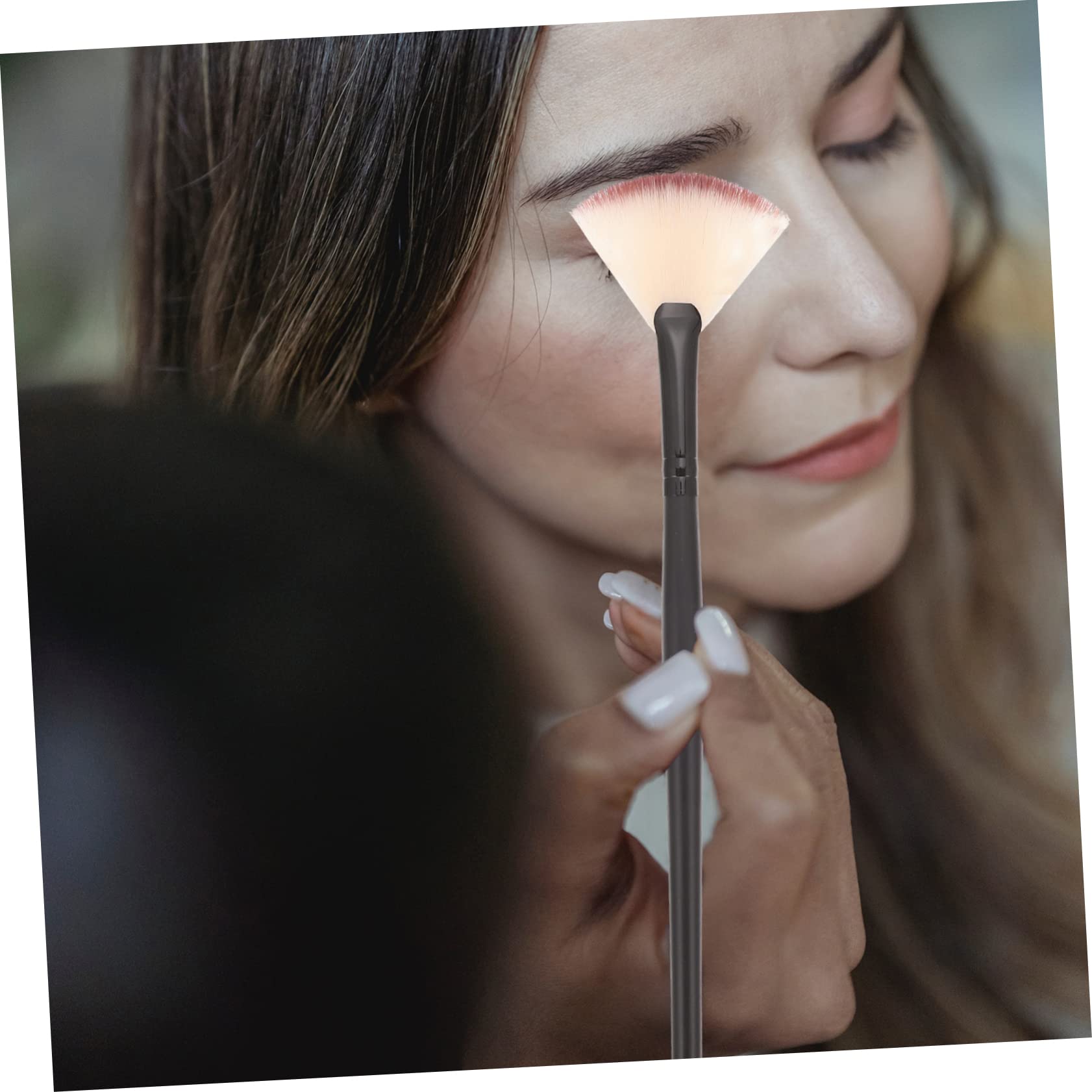 MAGICLULU 2 Set Di Pennelli Per Il Trattamento Della Pelle Per Il Trucco Set Di Pennelli Per Di Bellezza Per Il Pennello Applicatore Per A Forma Di Ventaglio Pennello Di Bellezza 12 Pezzi*2