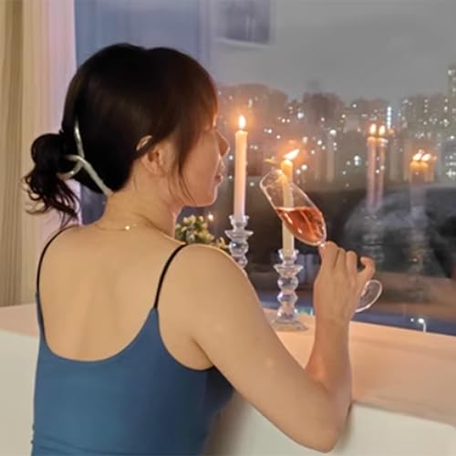 Miniatura 4 de TOPYS Moldes de silicona cilíndricos largos de 6 agujeros, molde en forma de cilindro de pilar para vela de aromaterapia, cera de soja, jabón,