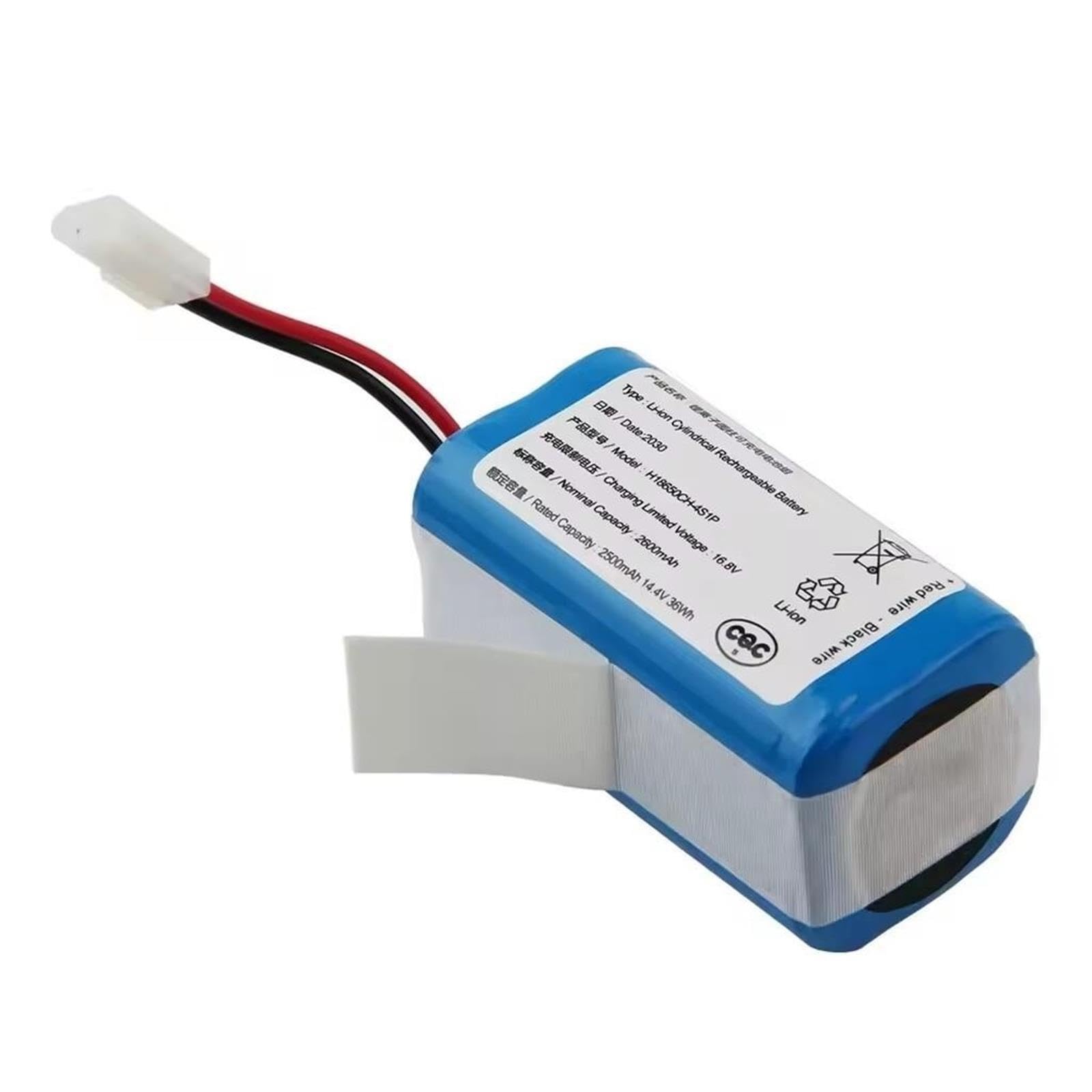 Paquete De Batería De Iones De Litio De HCH-4S1P, Compatible Con XIAOMI, Compatible Con MIJIA, Mi Robot Aspirador Essential G1 MJSTG1, SKV4136GL R30 R35(3000mAh 1PCS)