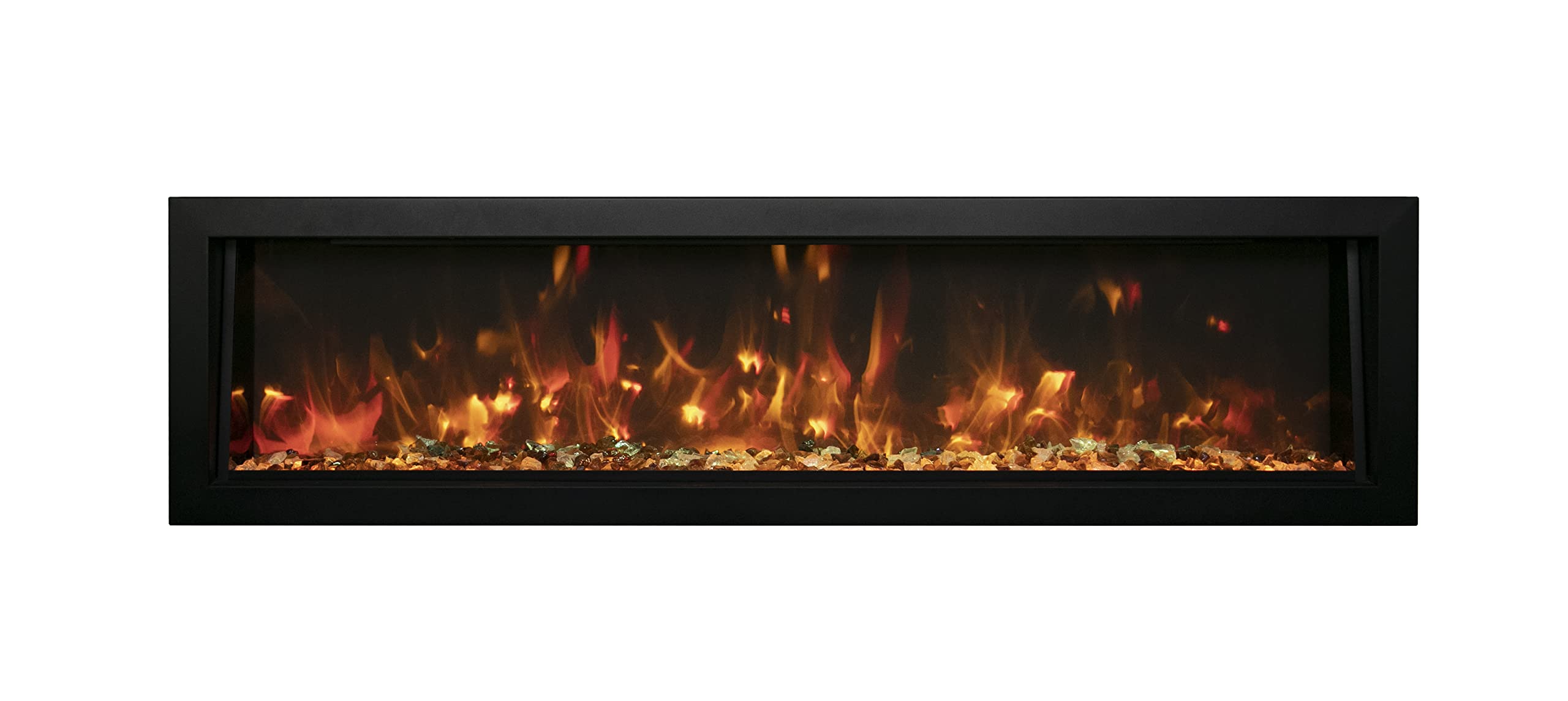 Remii Extra Tall Indoor/Outdoor Built-in Electric Fireplace - 55
