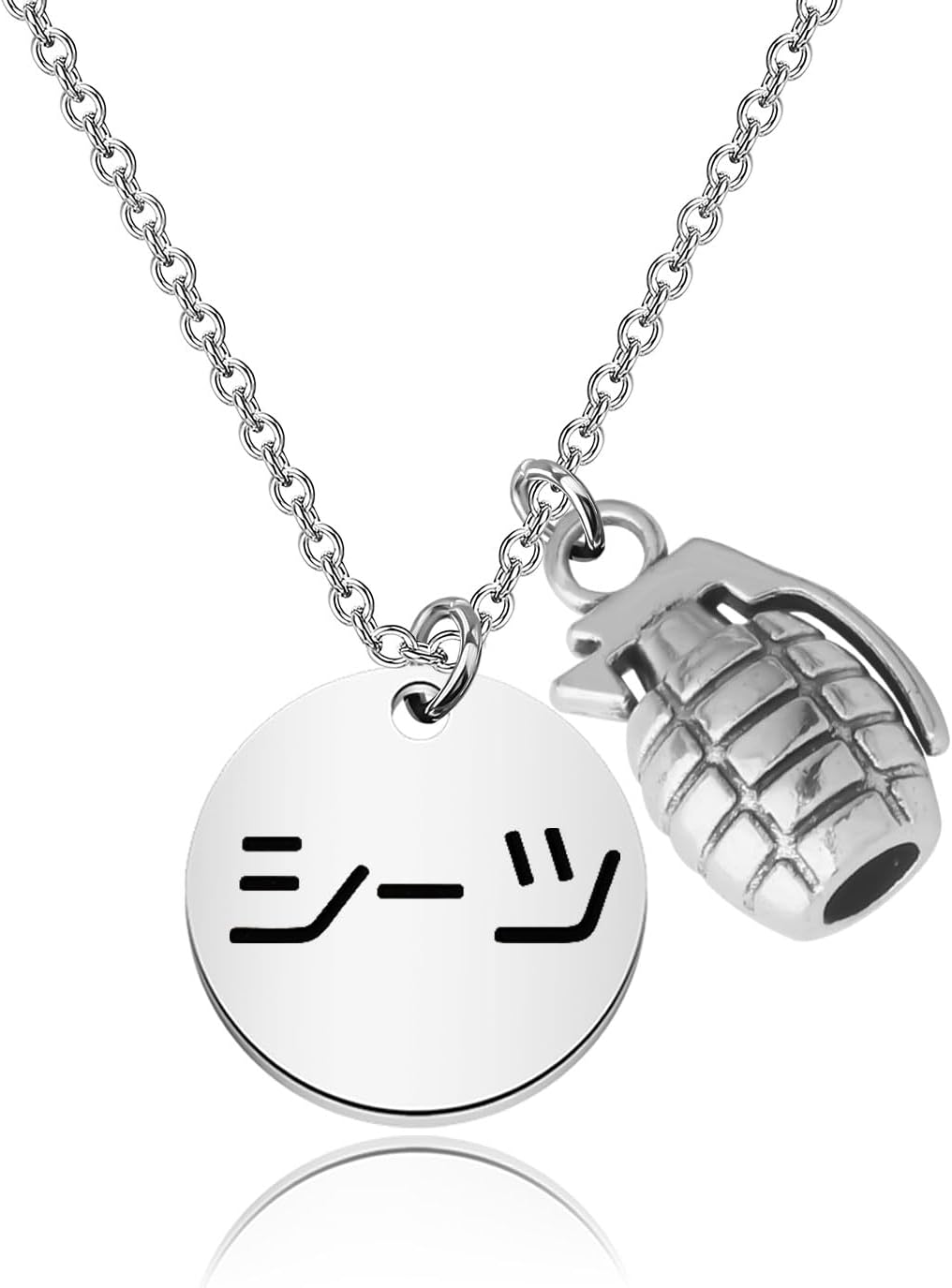 SEIRAA Anime Necklace Anime Battle Brothers Gifts Manga Character Jewelry Manga Merchandise