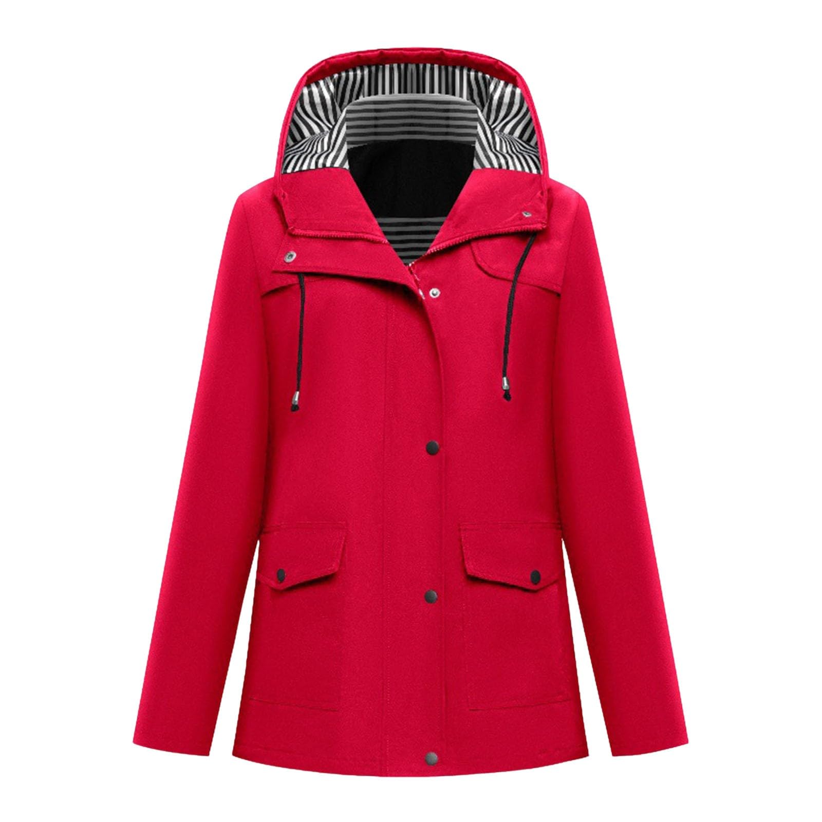 Una Giacca Con Cappuccio Per Sport All', Alla E Protezione Solare Le Donne Elegante Inverno Impermeabile Moto Donna Trekking Running Invernale Antivento Softshell Alpinismo A Vento Rain