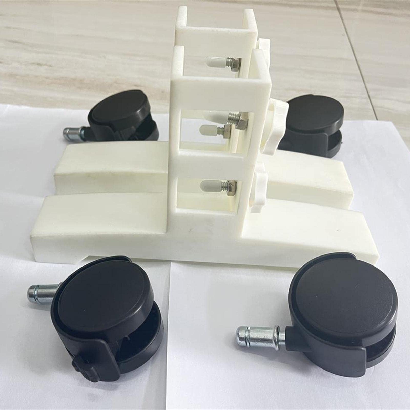 LOVIVER 1 par de pies para Soporte de Soporte de Calentadores Infrarrojos práctico para el Uso Independiente de Calentadores eléctricos radiadores Infrarrojos