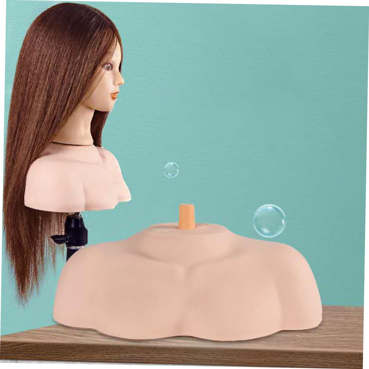 Alipis 1 Pièce Épaule Simulé pour Salon de Coiffure Support Pratique pour Démonstration Formation