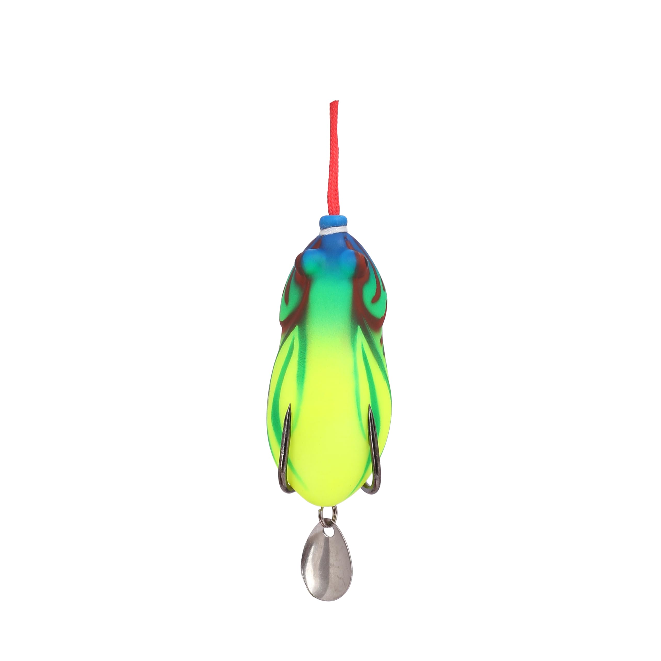 AUF® Artificial Fishing Lures Modified Thunder Frog Fishing Soft Bait Plastic Fishing Lure (Design-8)-picture-14