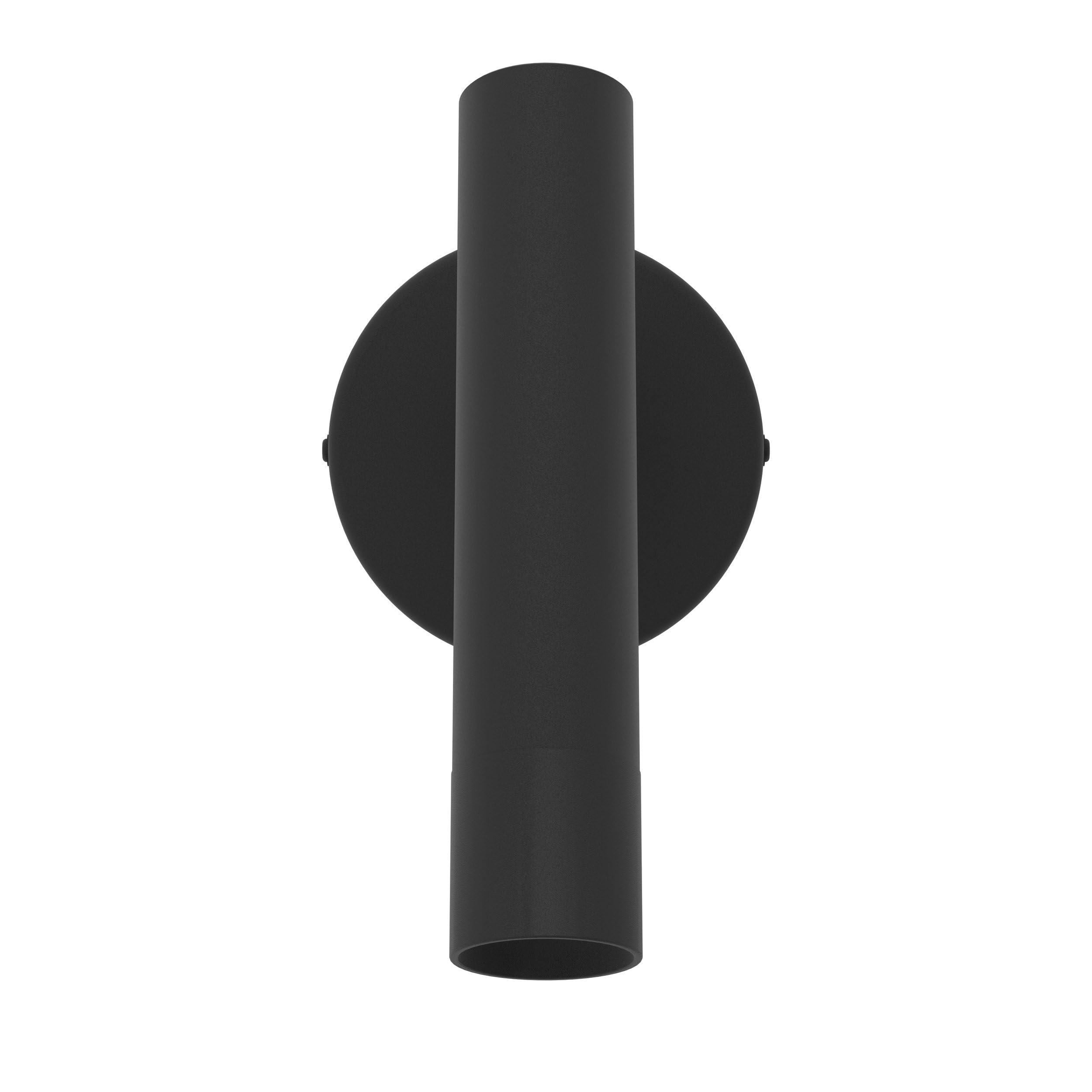 EGLO LED Wandleuchte Almudaina minimalistische Lampe mit beweglichem Spot | Metall Wandstrahler Schwarz Wohnzimmer Schlafzimmer warmweiß