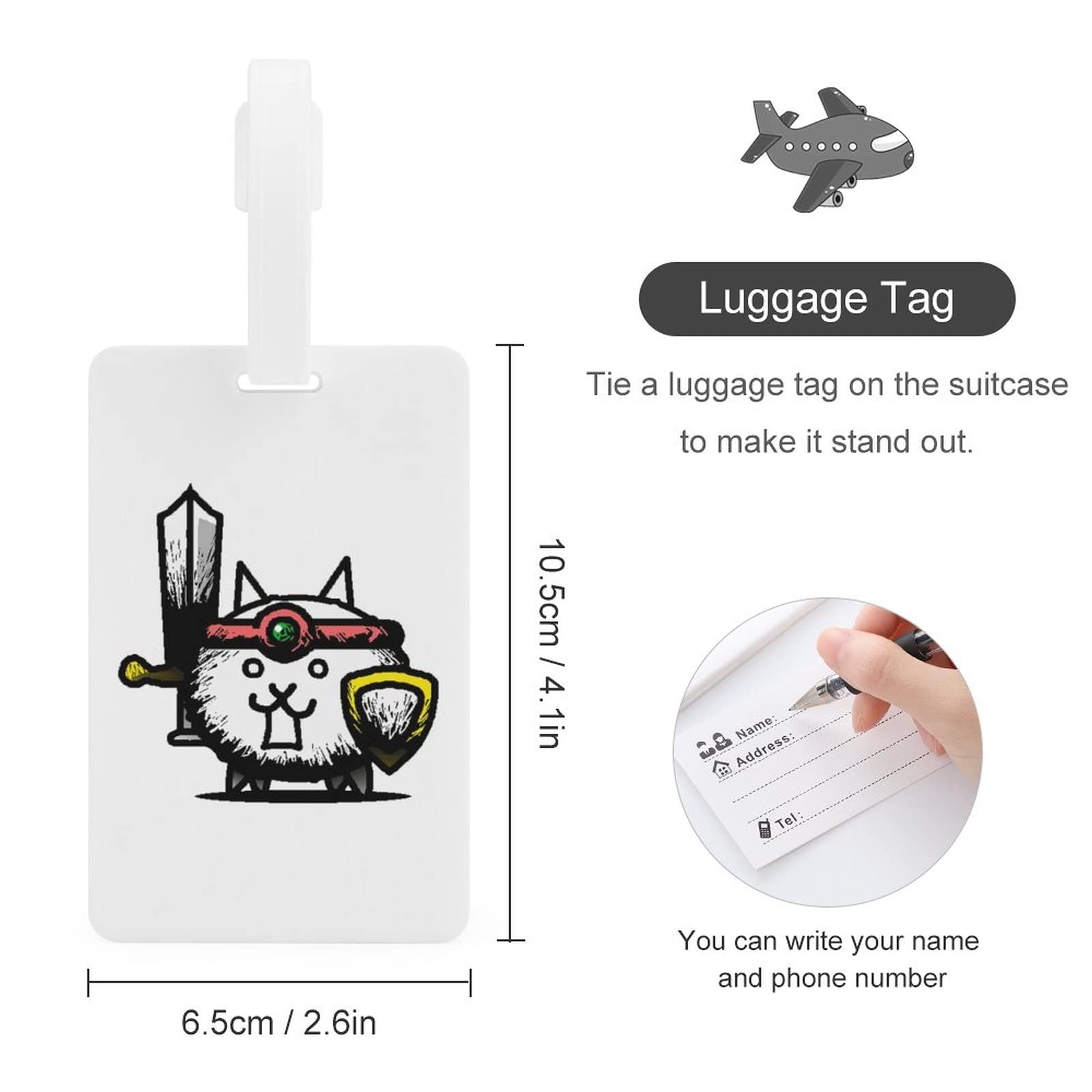 Amazon.co.jp: にゃんこ大戦争 スーツケース 荷物タグ ネームタグ