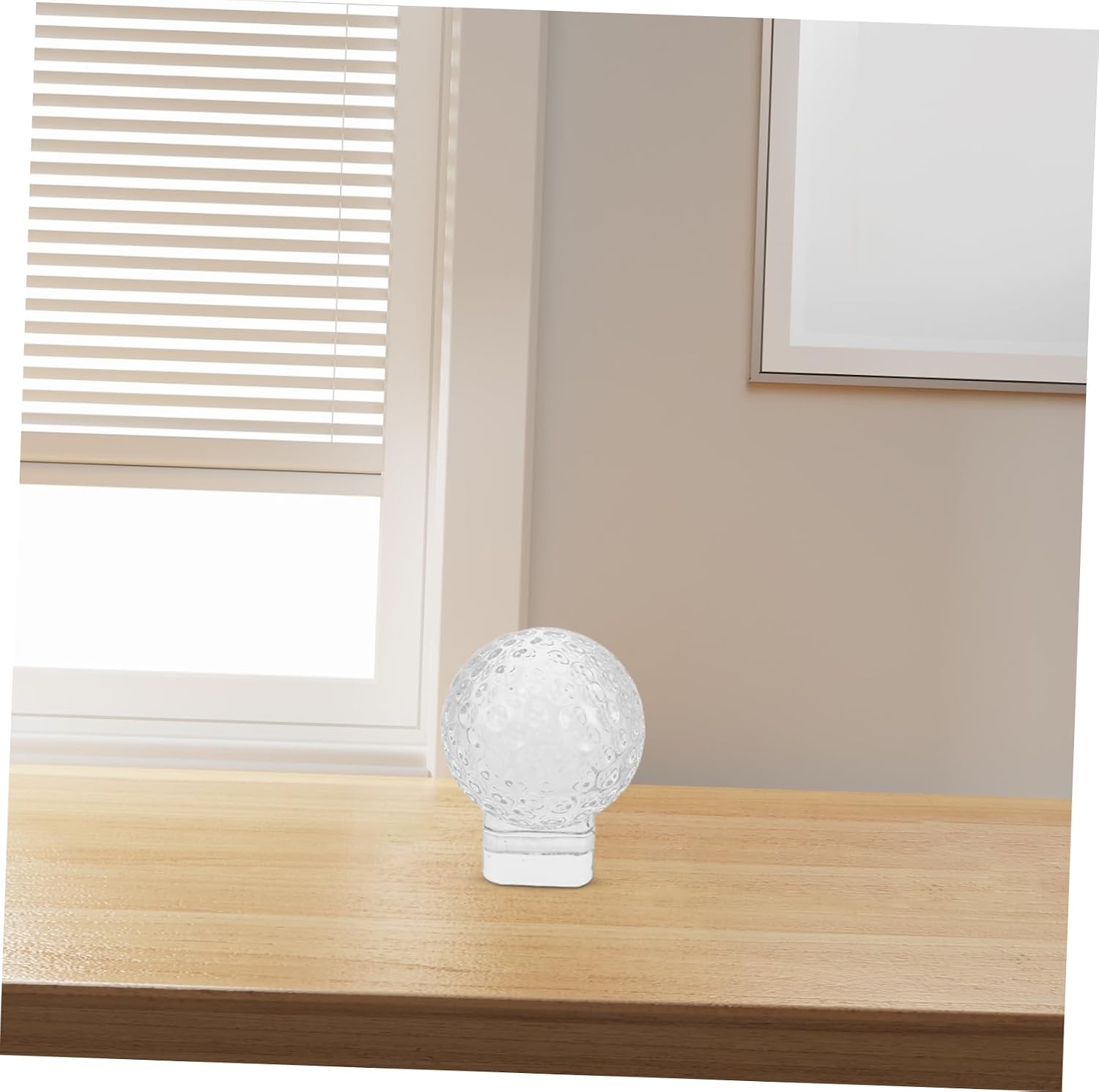 SUPVOX Golf Ball Holder Elegant Miniature Trophy Display Stand for Desk Shelf Compact Design for Collectors and Golf Lovers image 5