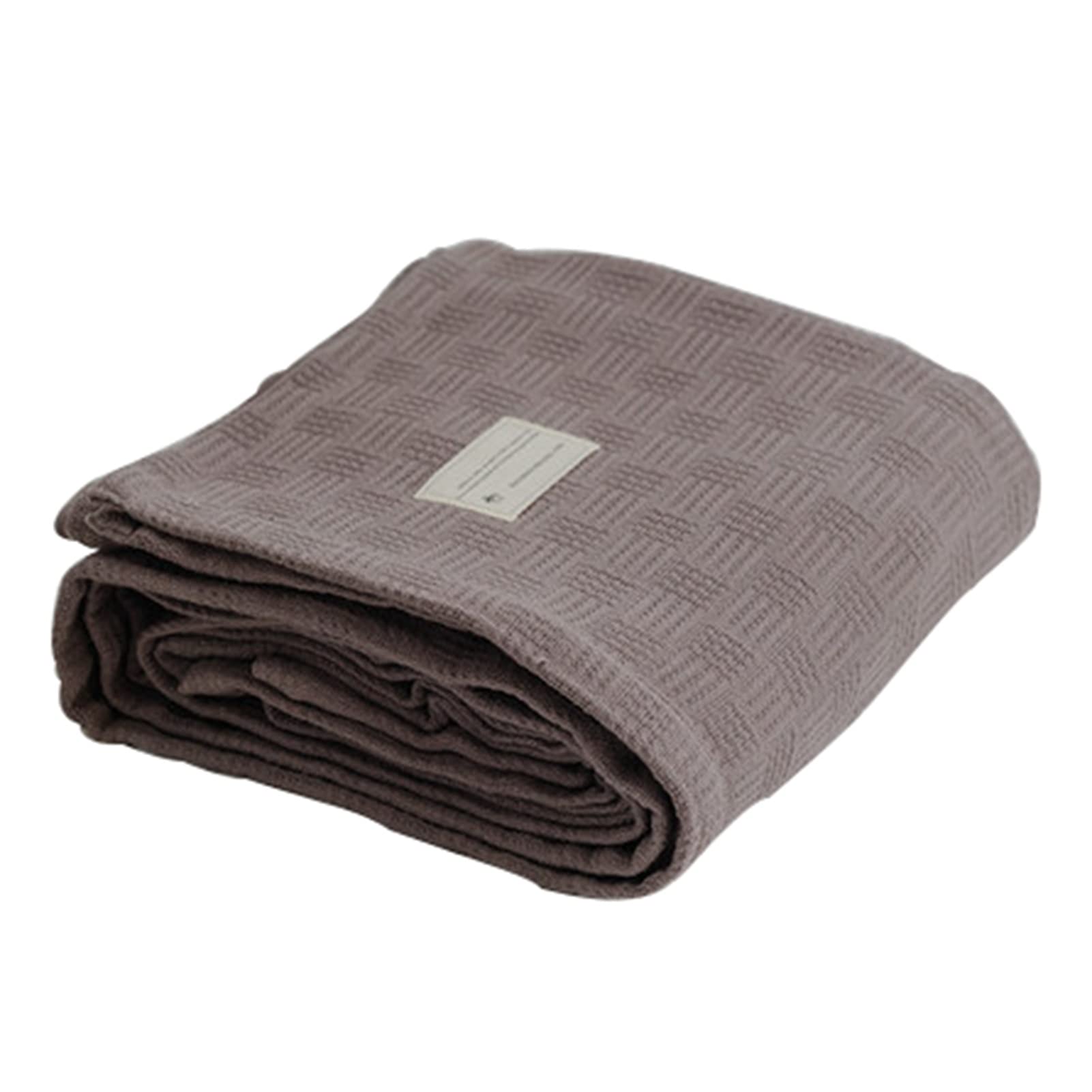 Kotton Culture Manta de cama 100% algodón para sofá, transpirable para todas las estaciones, manta ligera con patrón de punto gofre, manta suave para el hogar, sofá, viajes, campamento (blanco, individual Kotton Culture Manta de cama 100% algodón para sofá, transpirable para todas las estaciones, manta ligera con patrón de punto gofre, manta suave para el hogar, sofá, viajes, campamento (blanco, individual