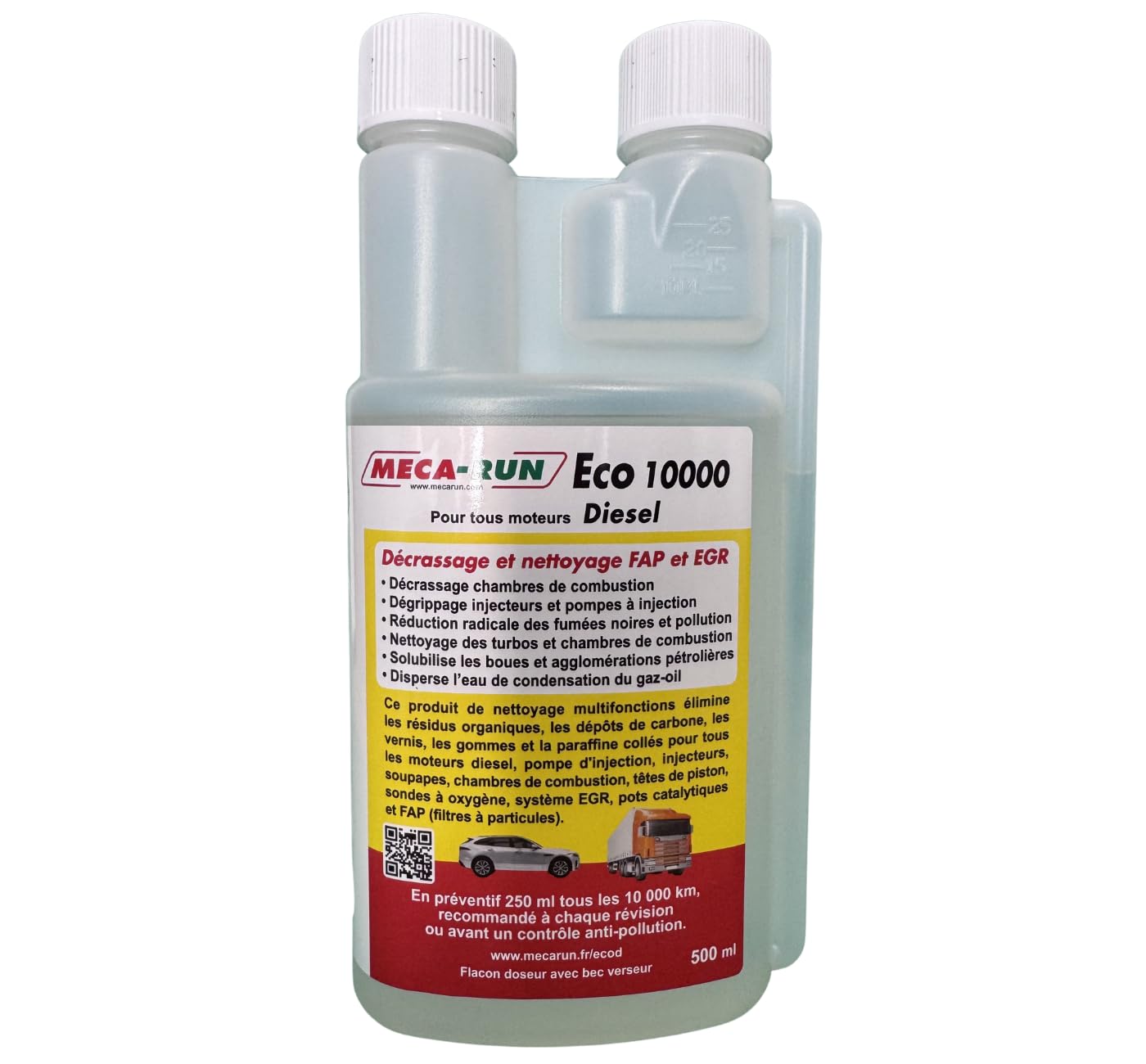 Mecarun ECO 10000 Diesel anti encrassement 500ml
