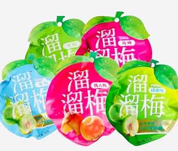 Amazon | 溜溜梅 清梅 雪梅 乌梅 情人梅 绿茶梅 個別包装 中華