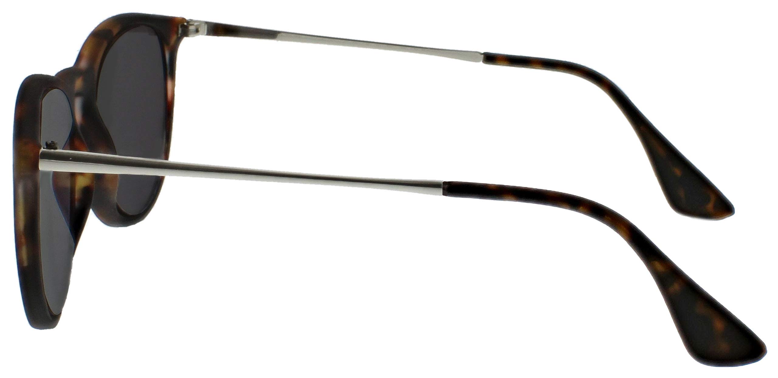 OPULIZE Jet Sonnen okulary do czytania 2 szt., stylowe, duże designerskie oprawki, odporne na zarysowania, przyciemniane soczewki, ochrona UV400, gumowany przód, srebrne, prasowane, czarne, gumowane