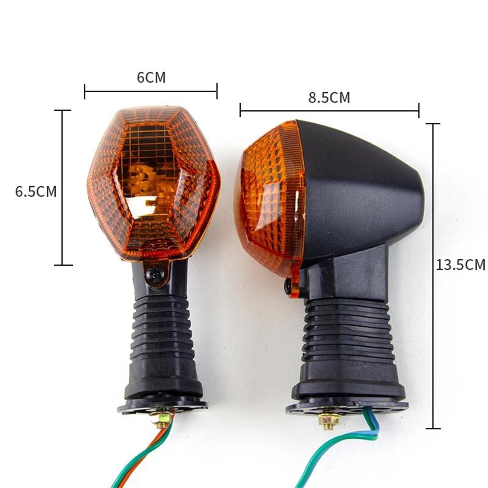 Indicatori di Direzione Anteriori E Posteriori per Suzuki DL650 DL1000 V-Strom 2004-2012 DRZ400S/SM SV650 1000 N/S Luci frecce di direzione(Ambra)