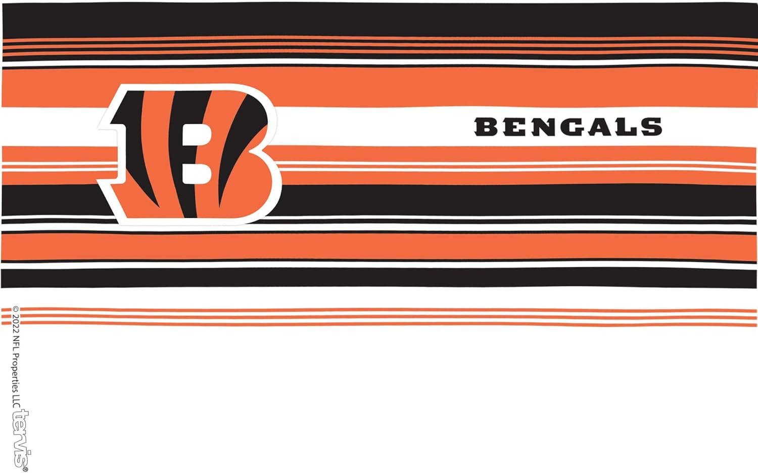 Tervis Classic Tritan 16oz Classic Tumbler, Set of 4 | NFL® Cincinnati Bengals - Assorted | Made in America, BPA/PFAS Free, Keeps Drinks Hot or Cold - Image 3
