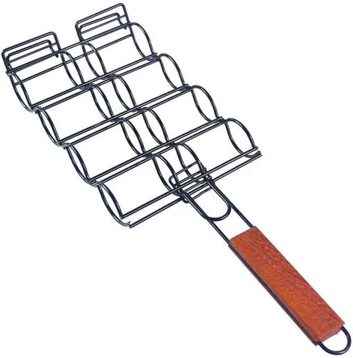 焼き網 ワイド トウモロコシグリルバスケットバーベキュートウモロコシホルダーグリルバスケットクリップネットラック魚野菜ステーキ肉エビ