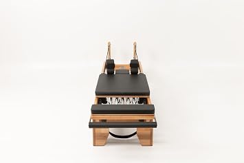 Pilates Reformer Machine Adjustable Resistance for Home & Studio Use