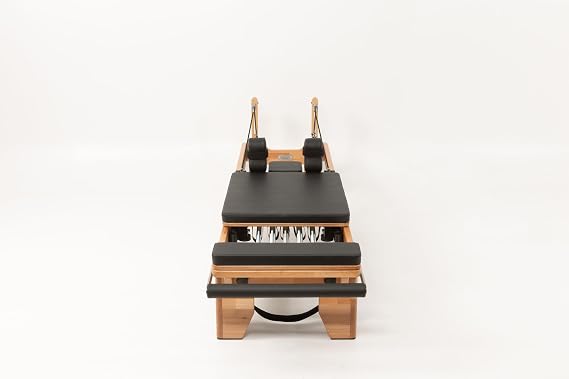 Pilates Reformer Machine Adjustable Resistance for Home & Studio Use